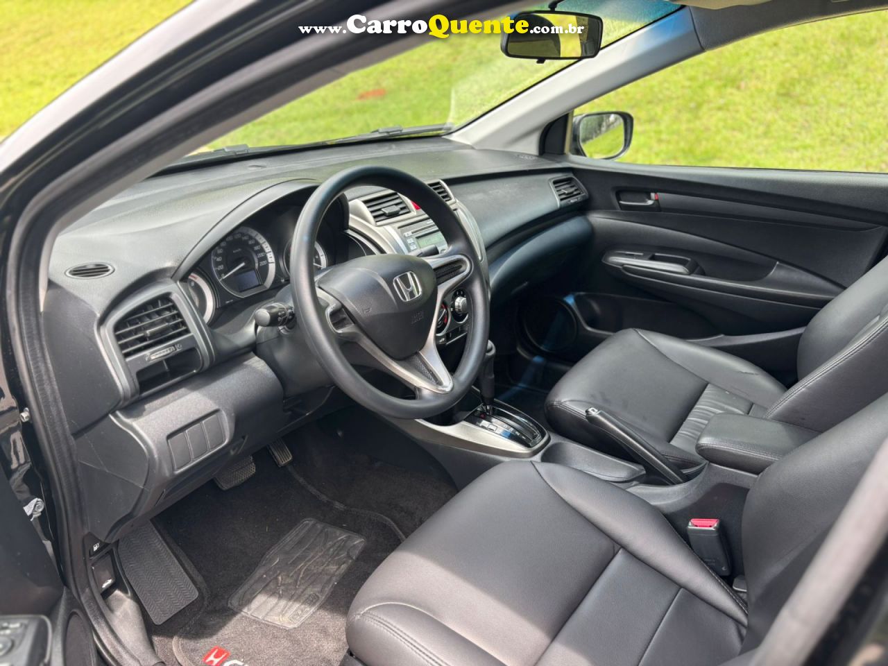 HONDA   CITY SEDAN LX 1.5 FLEX 16V 4P AUT.   PRETO 2014 1.5 FLEX - Loja