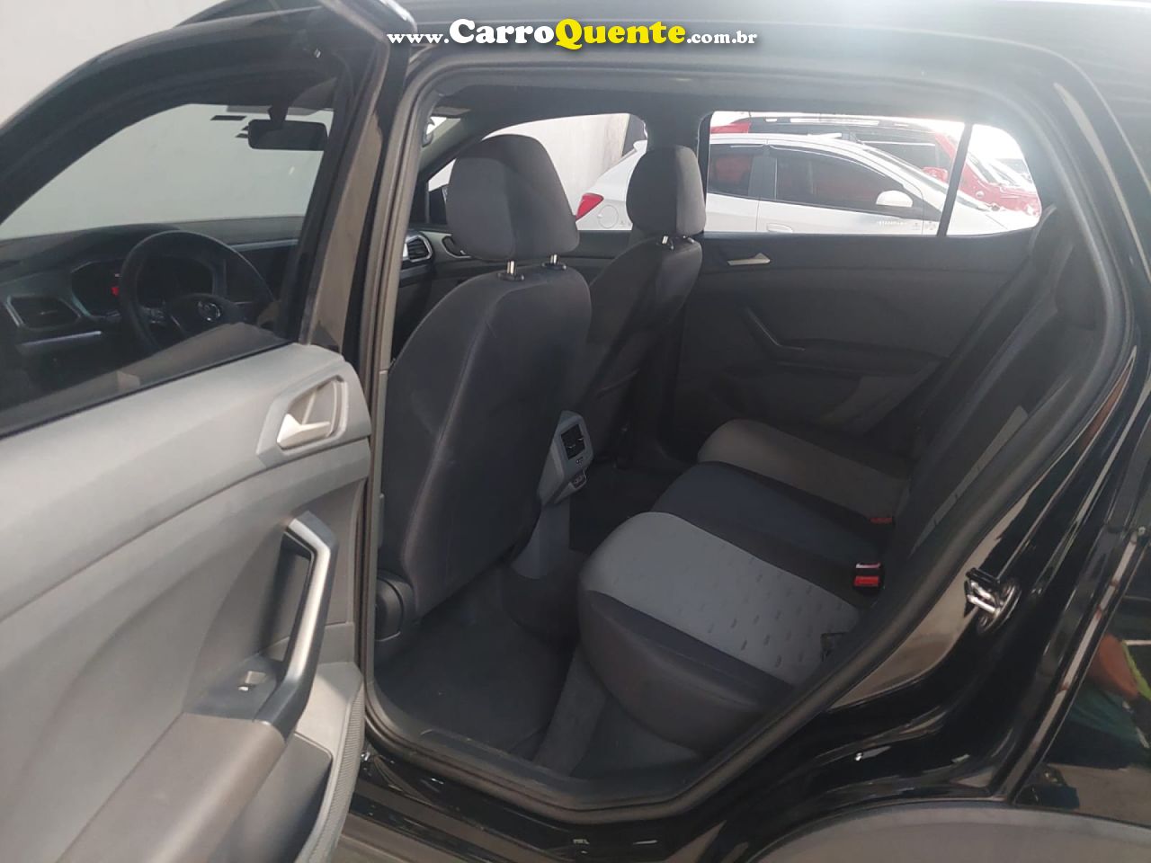 VOLKSWAGEN   T-CROSS COMFORTLINE 1.0 TSI FLEX 5P AUT.   PRETO 2021 1.0 FLEX - Loja