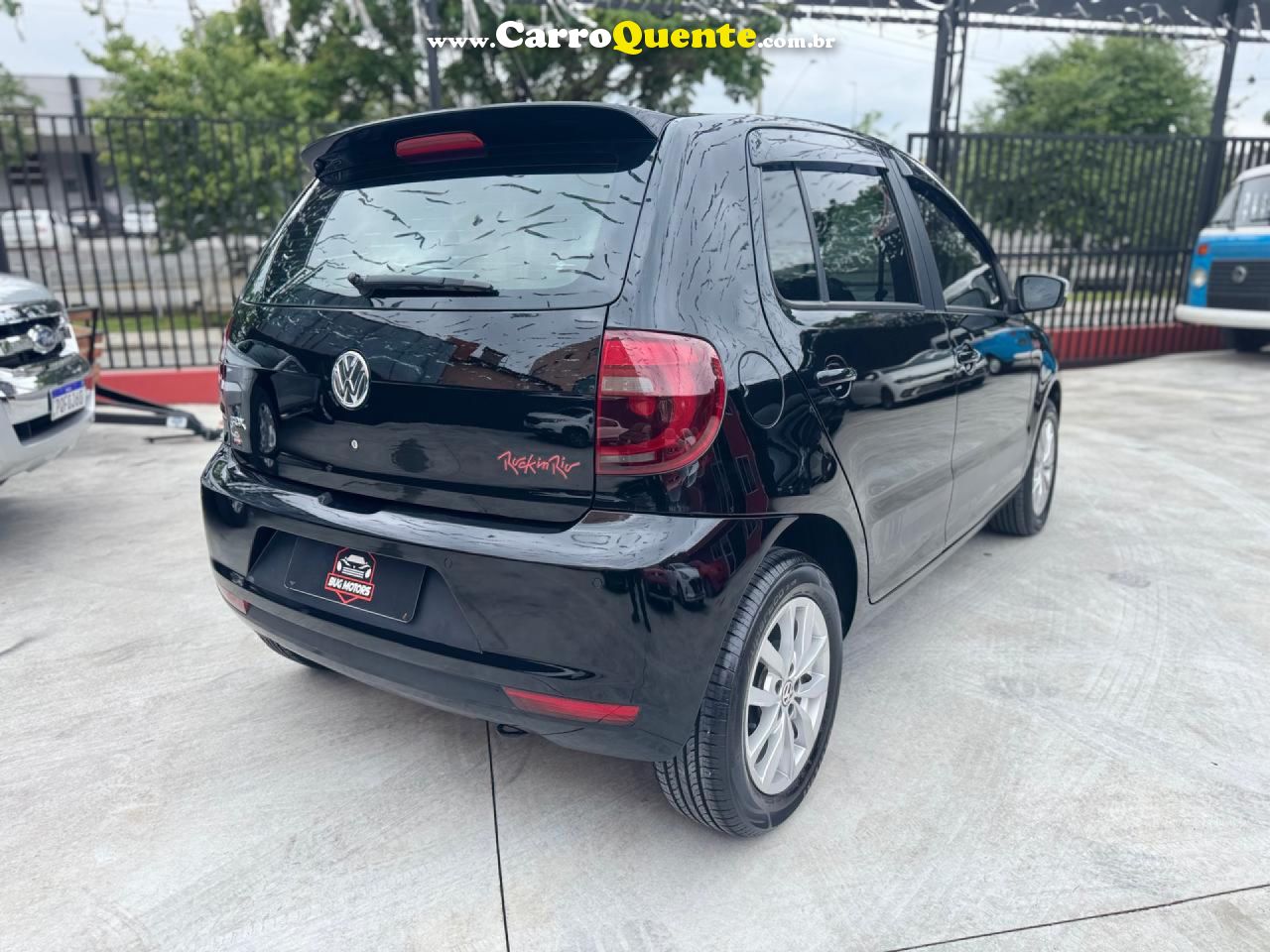 VOLKSWAGEN   FOX ROCK IN RIO 1.6 MI TOTAL FLEX 8V 5P   PRETO 2014 1.6 FLEX - Loja