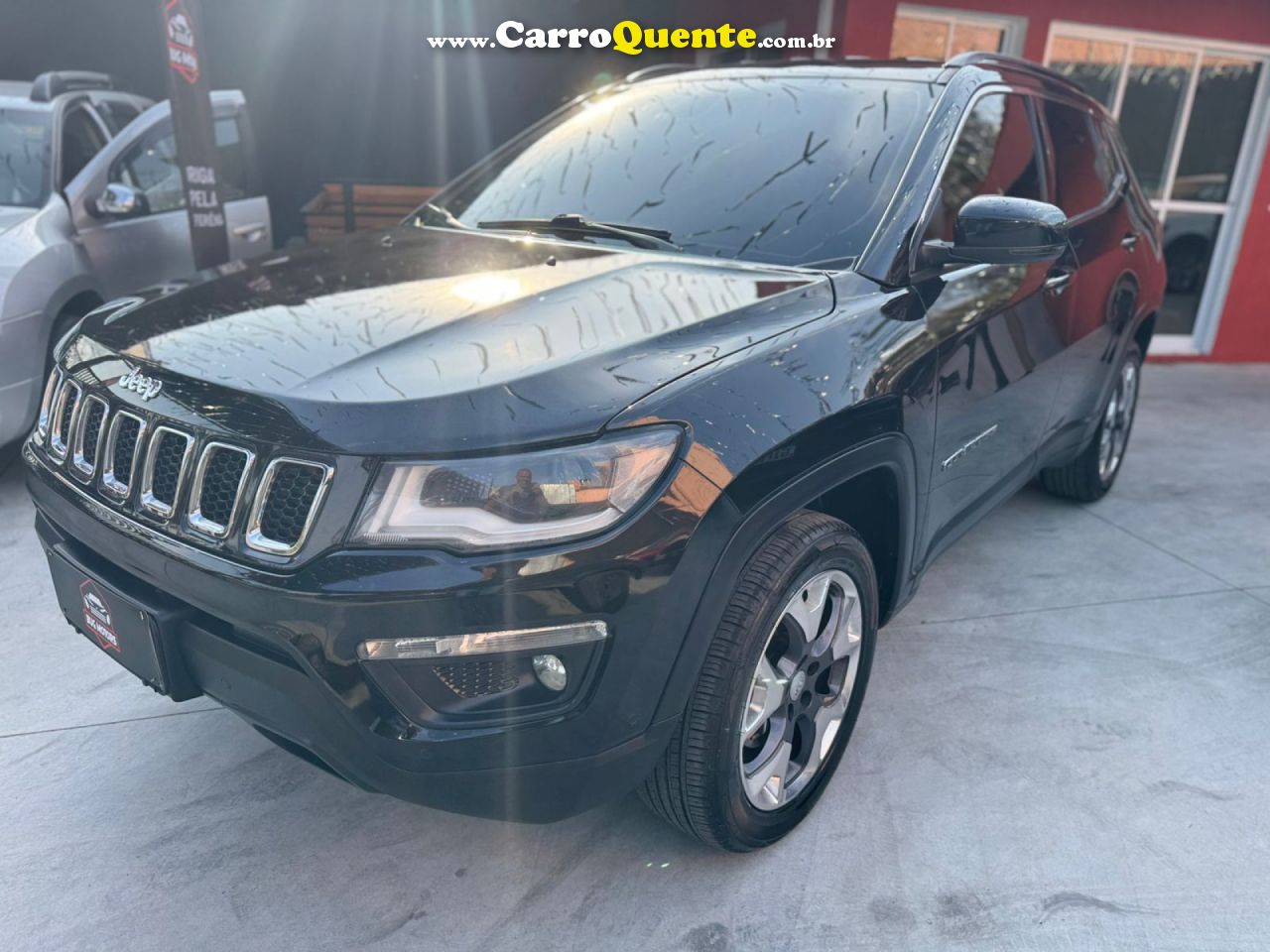 JEEP   COMPASS LONGITUDE 2.0 4X4 DIES. 16V AUT.   PRETO 2020 2.0 DIESEL - Loja