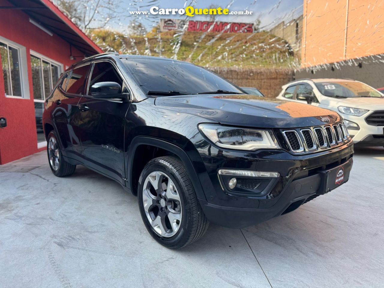 JEEP   COMPASS LONGITUDE 2.0 4X4 DIES. 16V AUT.   PRETO 2020 2.0 DIESEL - Loja