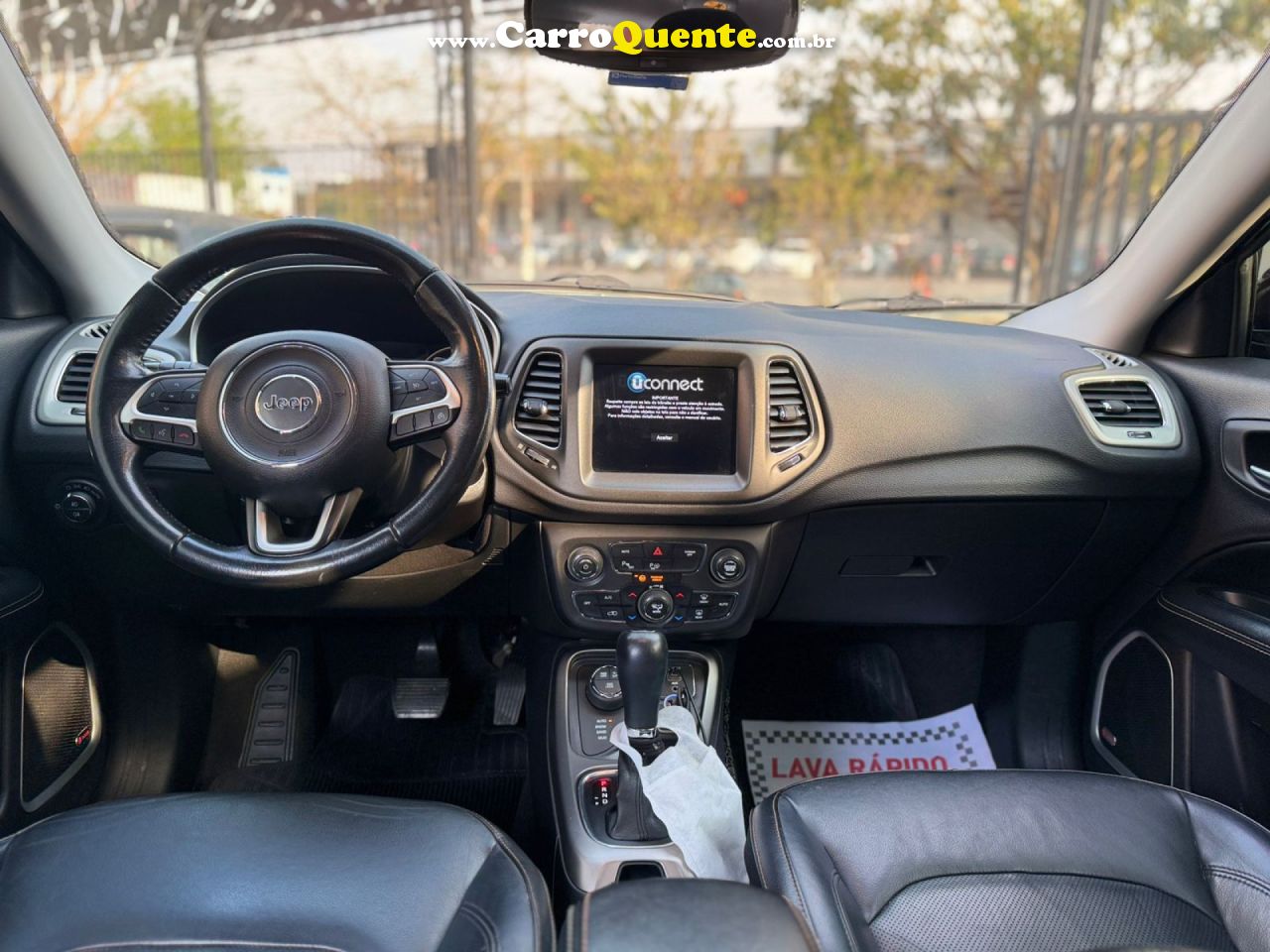 JEEP   COMPASS LONGITUDE 2.0 4X4 DIES. 16V AUT.   PRETO 2020 2.0 DIESEL - Loja
