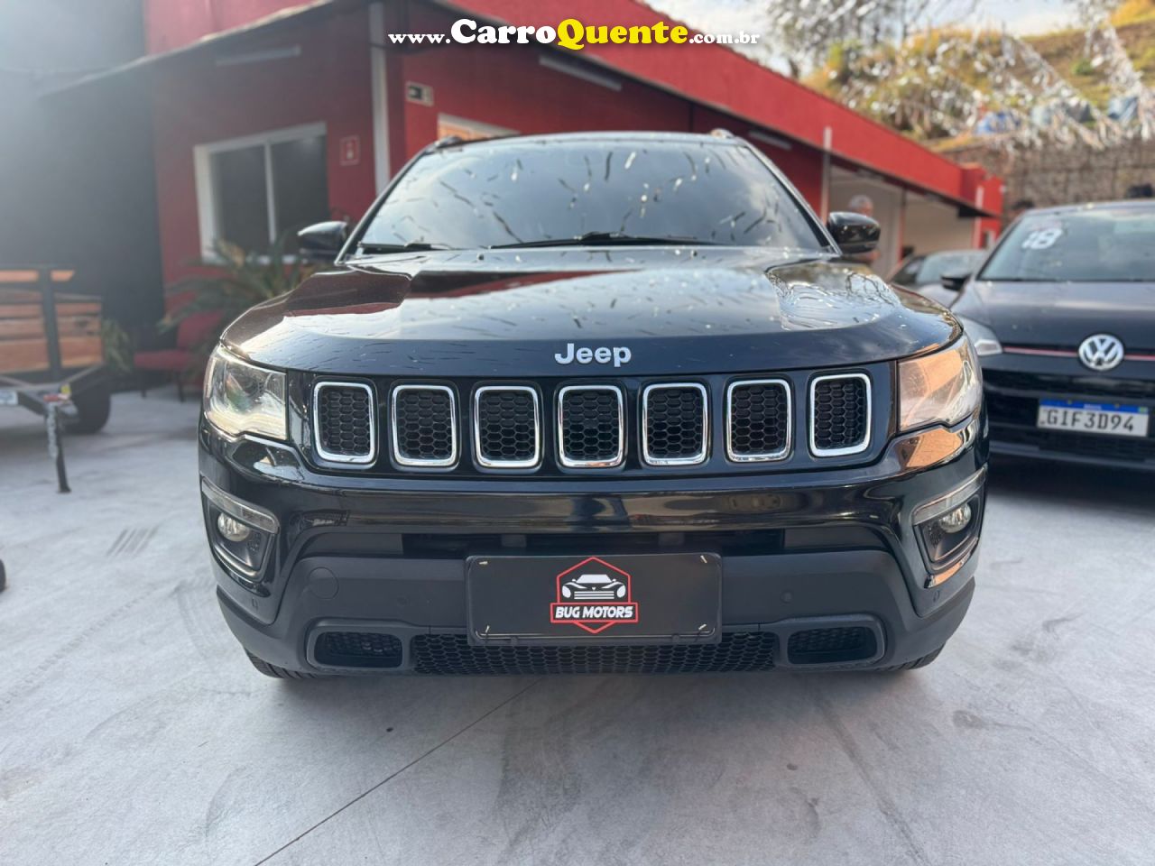 JEEP   COMPASS LONGITUDE 2.0 4X4 DIES. 16V AUT.   PRETO 2020 2.0 DIESEL - Loja