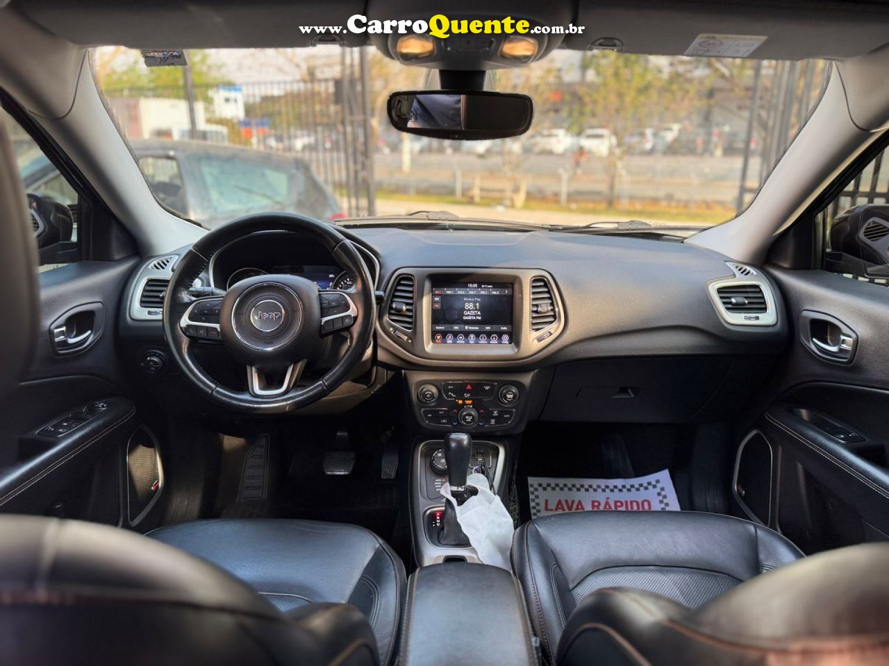 JEEP   COMPASS LONGITUDE 2.0 4X4 DIES. 16V AUT.   PRETO 2020 2.0 DIESEL - Loja