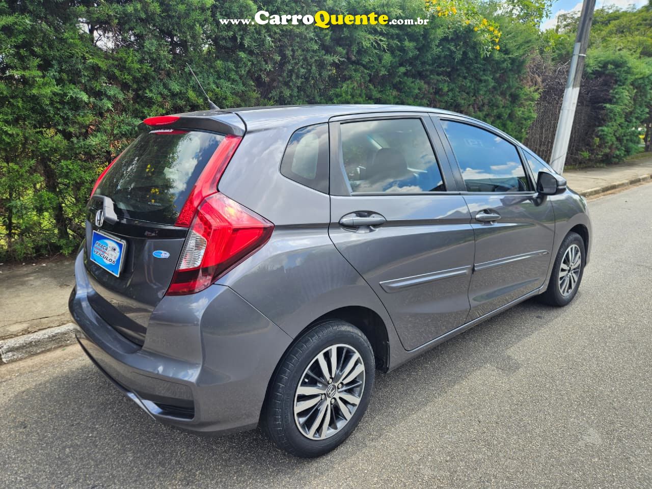 HONDA   FIT PERSONAL 1.5 FLEXONE 16V 5P AUT.   CINZA 2019 1.5 FLEX - Loja