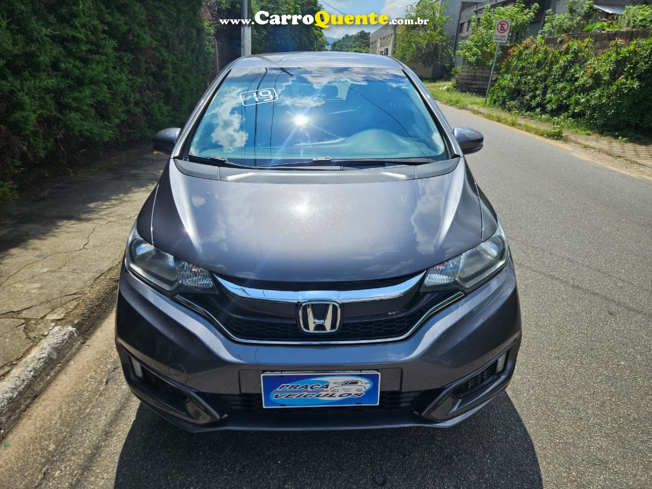 HONDA   FIT PERSONAL 1.5 FLEXONE 16V 5P AUT.   CINZA 2019 1.5 FLEX - Loja