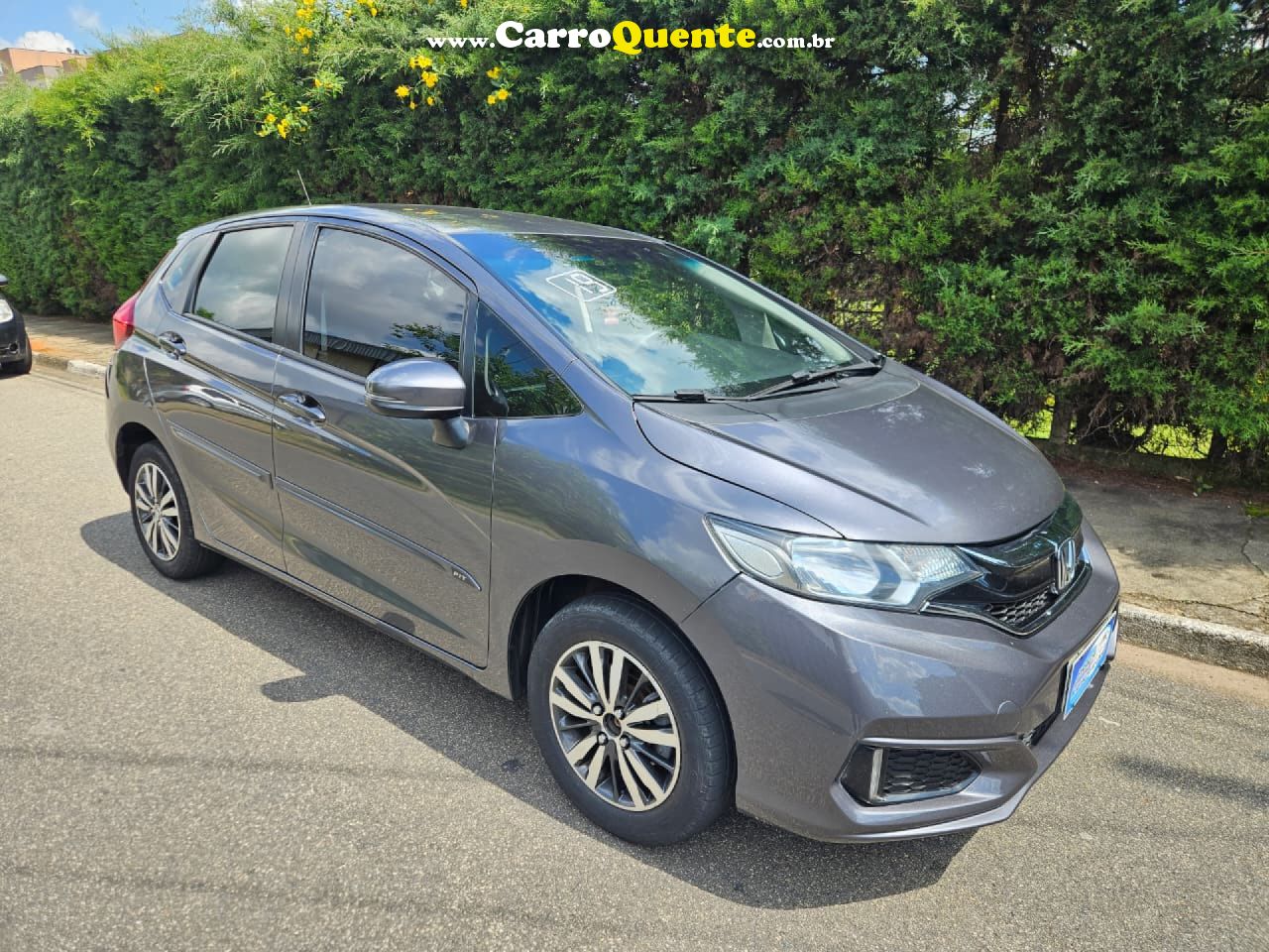 HONDA   FIT PERSONAL 1.5 FLEXONE 16V 5P AUT.   CINZA 2019 1.5 FLEX - Loja