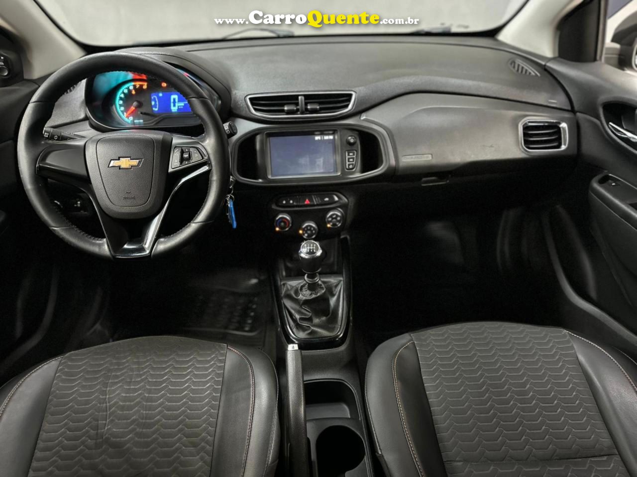 CHEVROLET   ONIX HATCH LTZ 1.4 8V FLEXPOWER 5P MEC.   PRETO 2018 1.4 FLEX - Loja