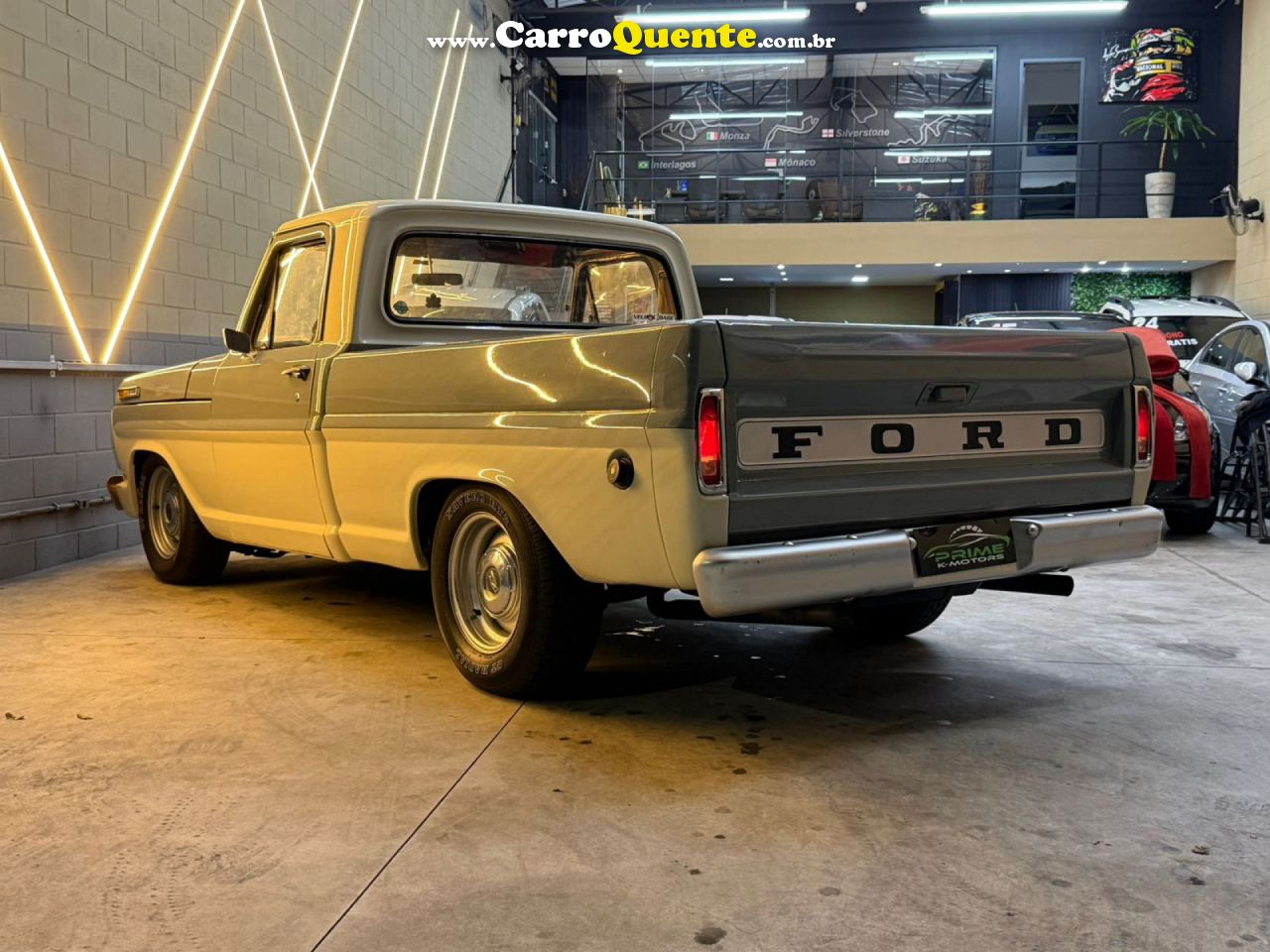 FORD   F-100   CINZA 1984 4.0 FLEX - Loja