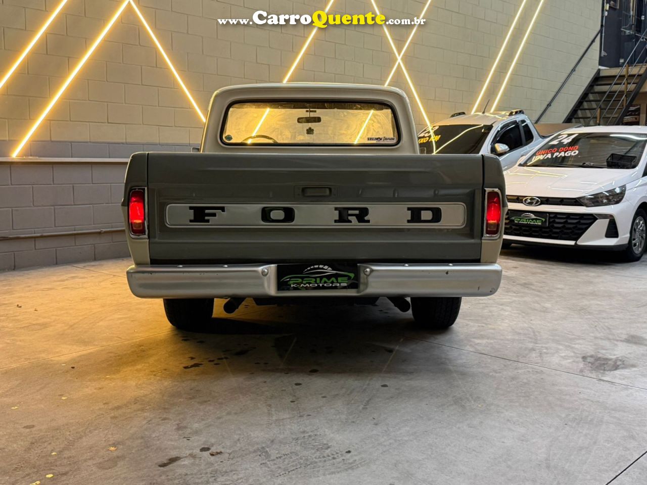 FORD   F-100   CINZA 1984 4.0 FLEX - Loja