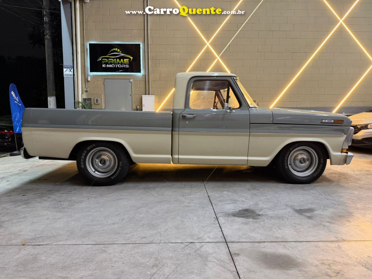 FORD   F-100   CINZA 1984 4.0 FLEX - Loja