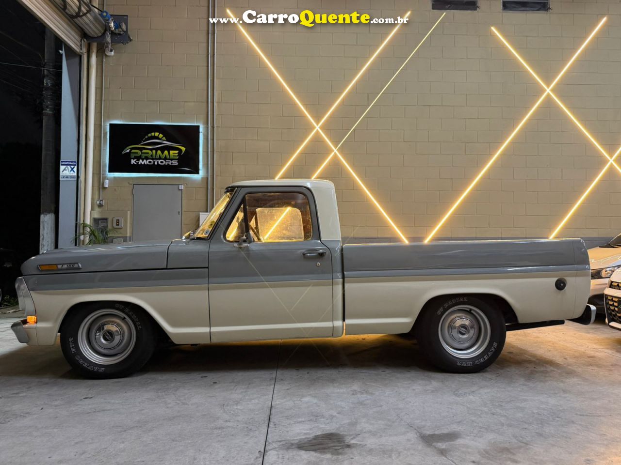 FORD   F-100   CINZA 1984 4.0 FLEX - Loja