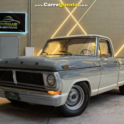 FORD   F-100   CINZA 1984 4.0 FLEX