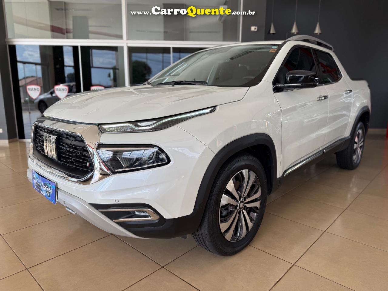 FIAT   TORO VOLCANO 2.0 16V 4X4 TB DIESEL AUT.   BRANCO 2024 2.0 DIESEL - Loja
