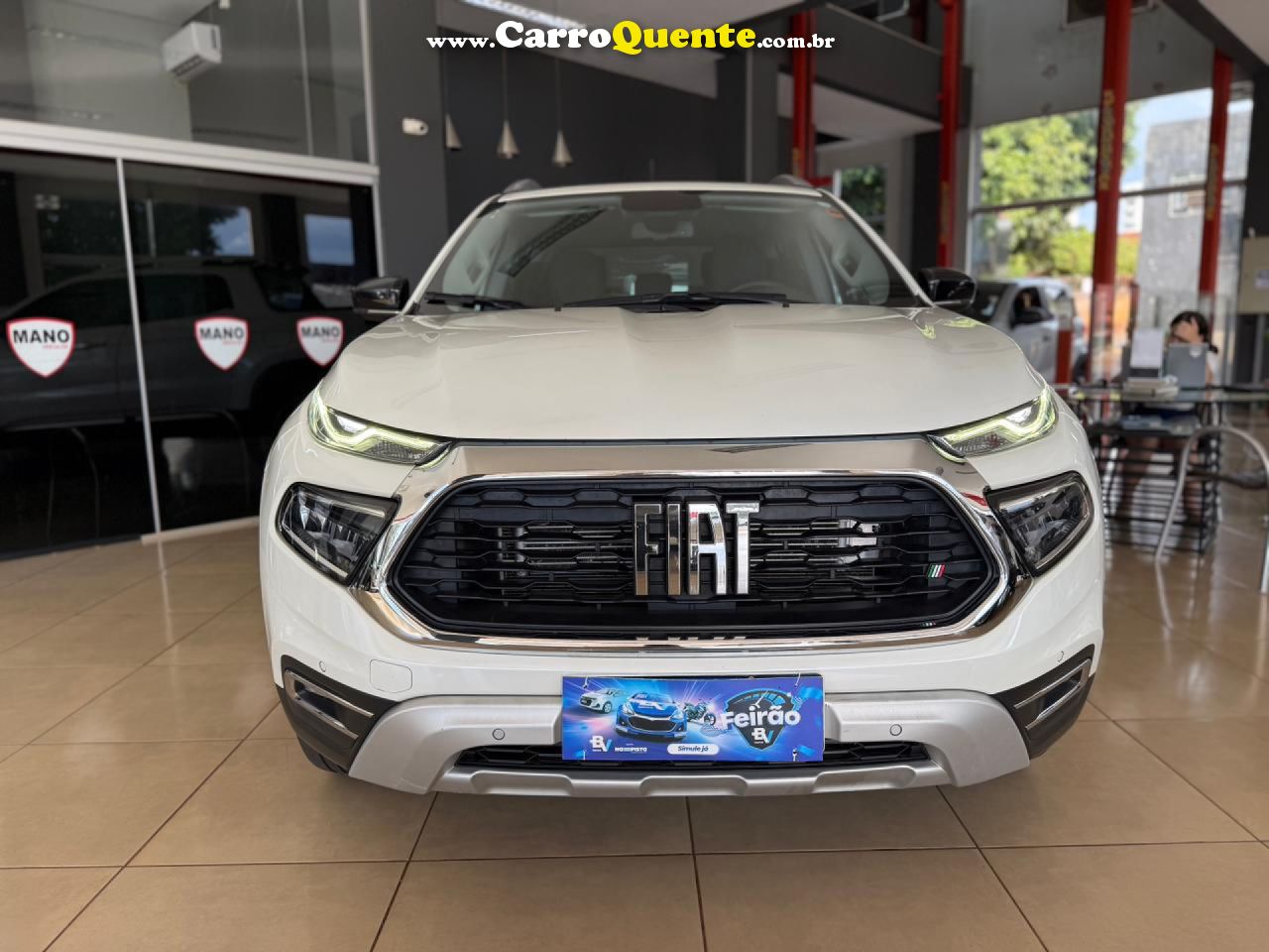 FIAT   TORO VOLCANO 2.0 16V 4X4 TB DIESEL AUT.   BRANCO 2024 2.0 DIESEL - Loja