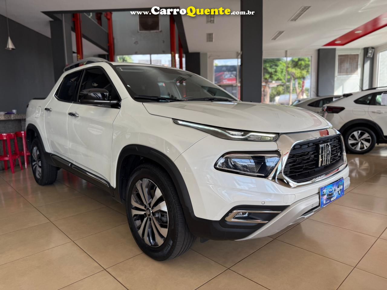 FIAT   TORO VOLCANO 2.0 16V 4X4 TB DIESEL AUT.   BRANCO 2024 2.0 DIESEL - Loja