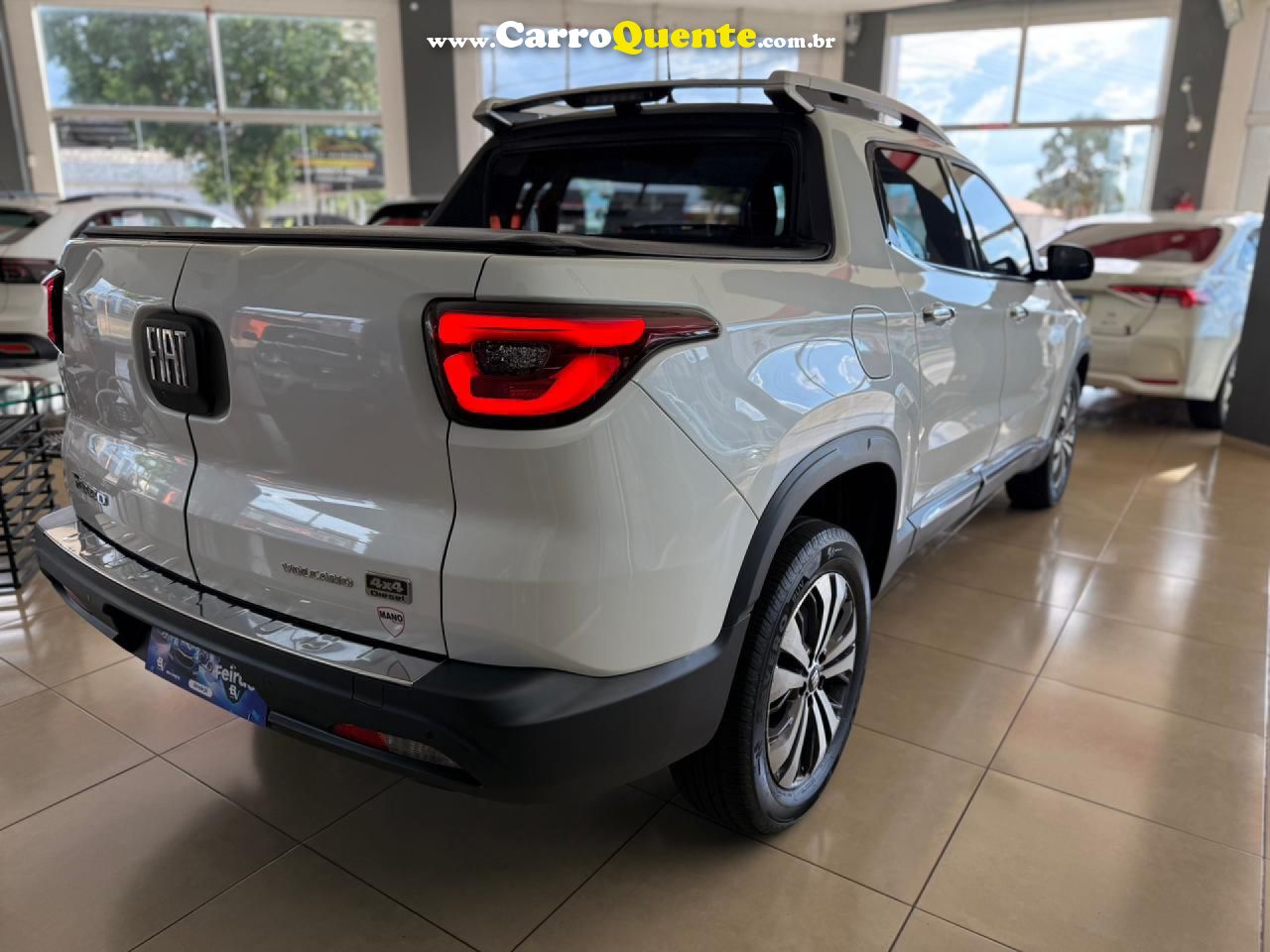 FIAT   TORO VOLCANO 2.0 16V 4X4 TB DIESEL AUT.   BRANCO 2024 2.0 DIESEL - Loja
