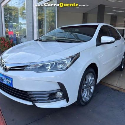 TOYOTA   COROLLA XEI 2.0 FLEX 16V AUT.   BRANCO 2019 2.0 FLEX