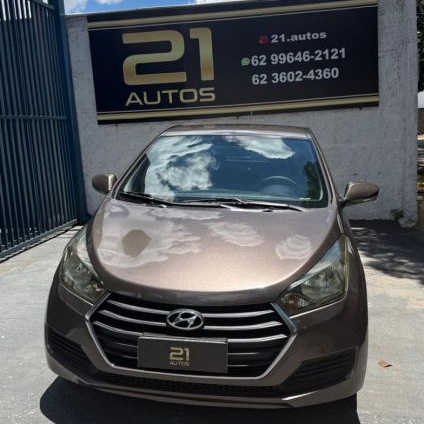 HYUNDAI   HB20 C.C.PLUSC.STYLE 1.6 FLEX 16V MEC.   MARROM 2016 1.6 FLEX