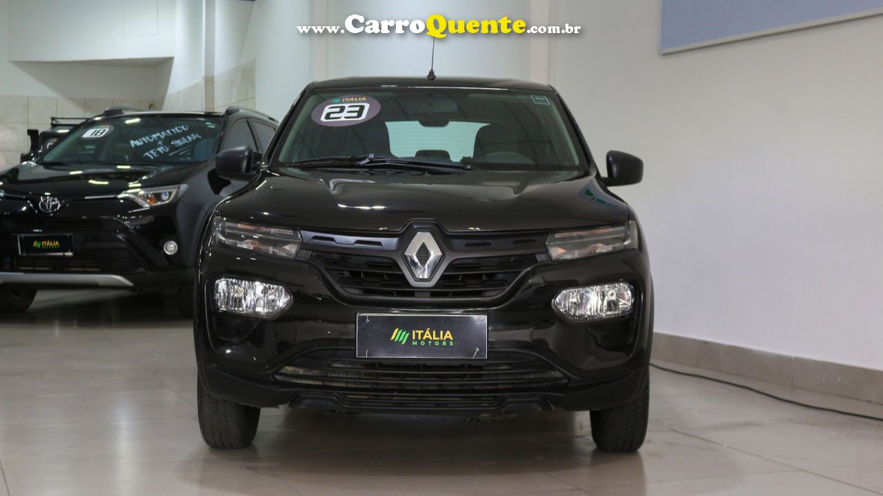 RENAULT   KWID ZEN 1.0 FLEX 12V 5P MEC.   PRETO 2023 1.0 FLEX - Loja