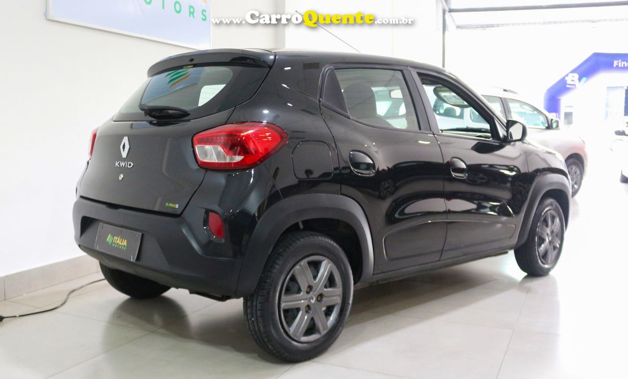RENAULT   KWID ZEN 1.0 FLEX 12V 5P MEC.   PRETO 2023 1.0 FLEX - Loja
