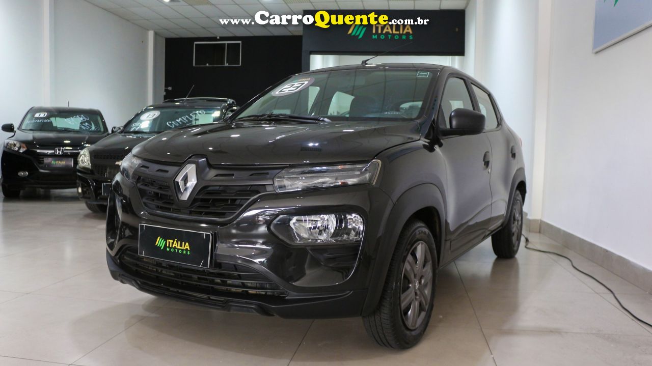 RENAULT   KWID ZEN 1.0 FLEX 12V 5P MEC.   PRETO 2023 1.0 FLEX - Loja