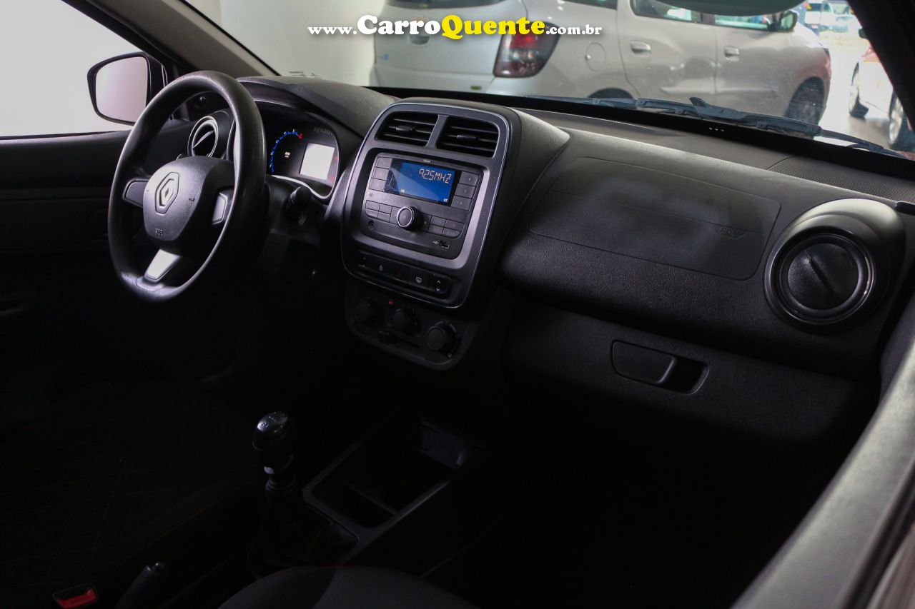 RENAULT   KWID ZEN 1.0 FLEX 12V 5P MEC.   PRETO 2023 1.0 FLEX - Loja