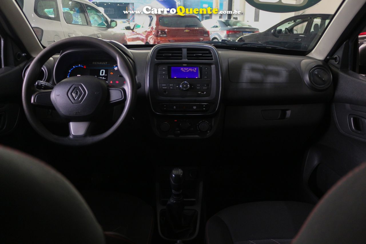 RENAULT   KWID ZEN 1.0 FLEX 12V 5P MEC.   PRETO 2023 1.0 FLEX - Loja