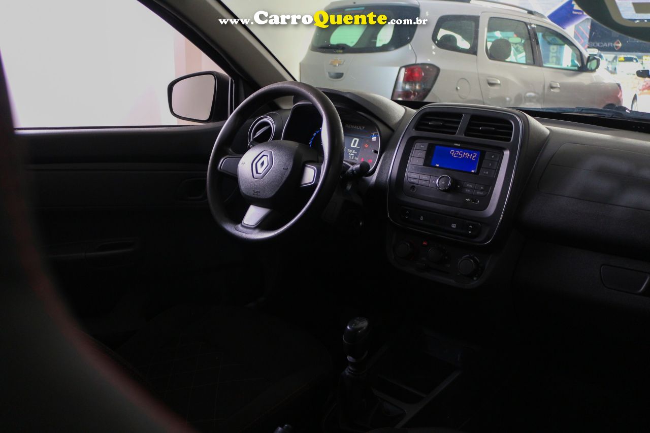 RENAULT   KWID ZEN 1.0 FLEX 12V 5P MEC.   PRETO 2023 1.0 FLEX - Loja