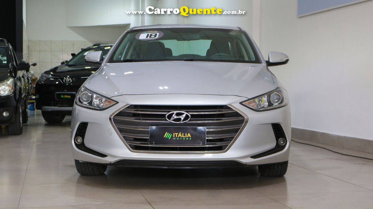HYUNDAI   ELANTRA 2.0 16V FLEX AUT.   PRATA 2018 2.0 FLEX - Loja