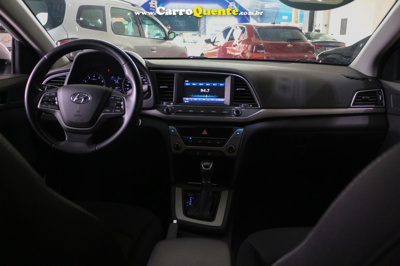 HYUNDAI   ELANTRA 2.0 16V FLEX AUT.   PRATA 2018 2.0 FLEX - Loja