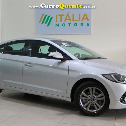 HYUNDAI   ELANTRA 2.0 16V FLEX AUT.   PRATA 2018 2.0 FLEX