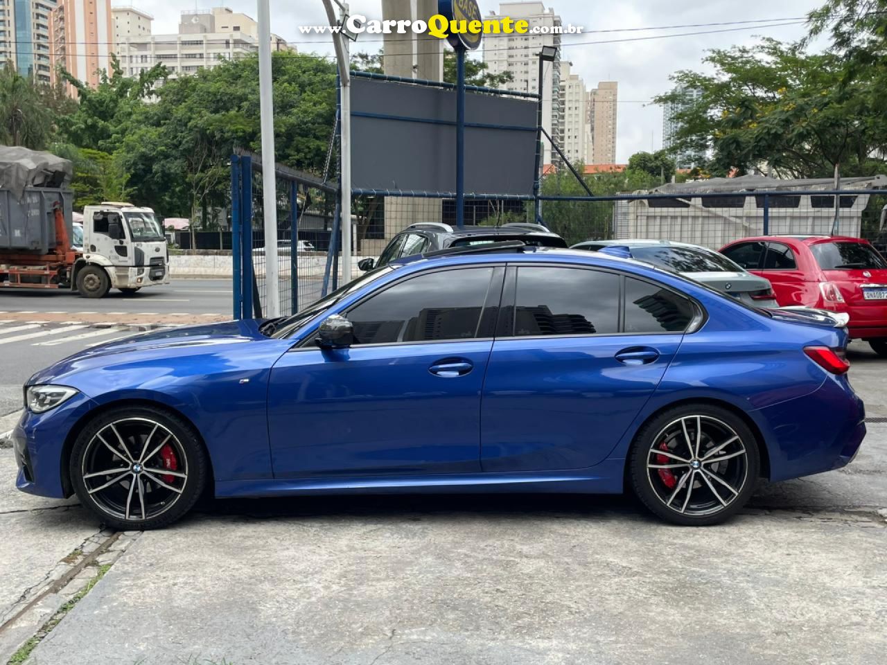 BMW   320IA 2.0 TB M SPORT A.FLEXM.SPORT 4P   AZUL 2022 2.0 FLEX - Loja