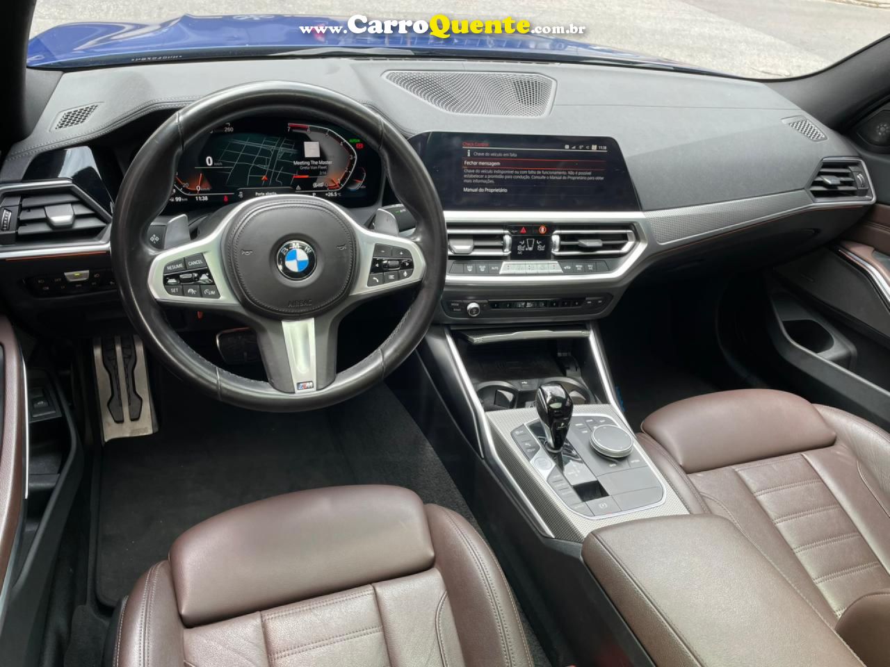 BMW   320IA 2.0 TB M SPORT A.FLEXM.SPORT 4P   AZUL 2022 2.0 FLEX - Loja