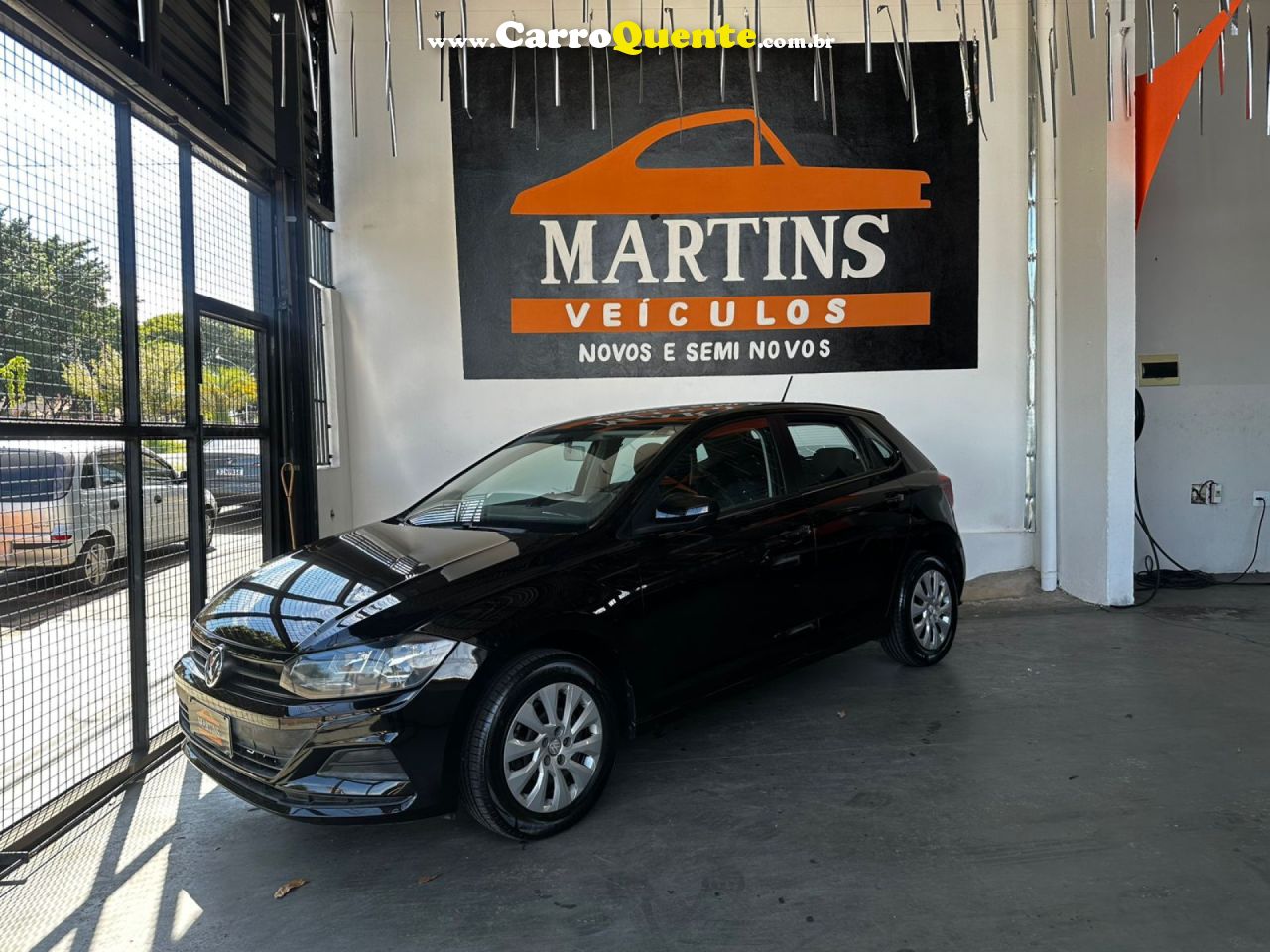 VOLKSWAGEN   POLO 1.0 FLEX 12V 5P   PRETO 2018 1.0 FLEX - Loja