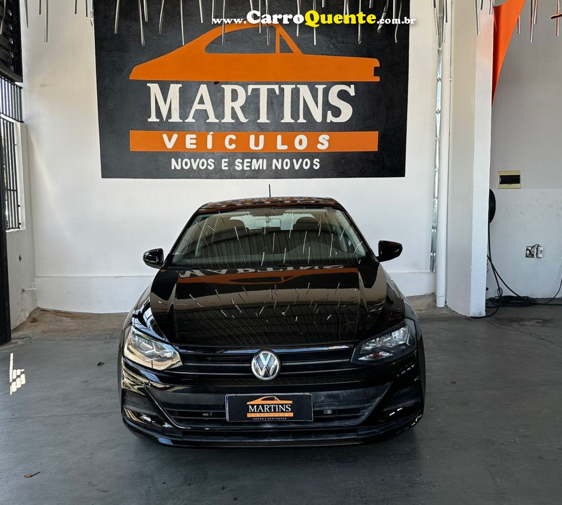 VOLKSWAGEN   POLO 1.0 FLEX 12V 5P   PRETO 2018 1.0 FLEX - Loja