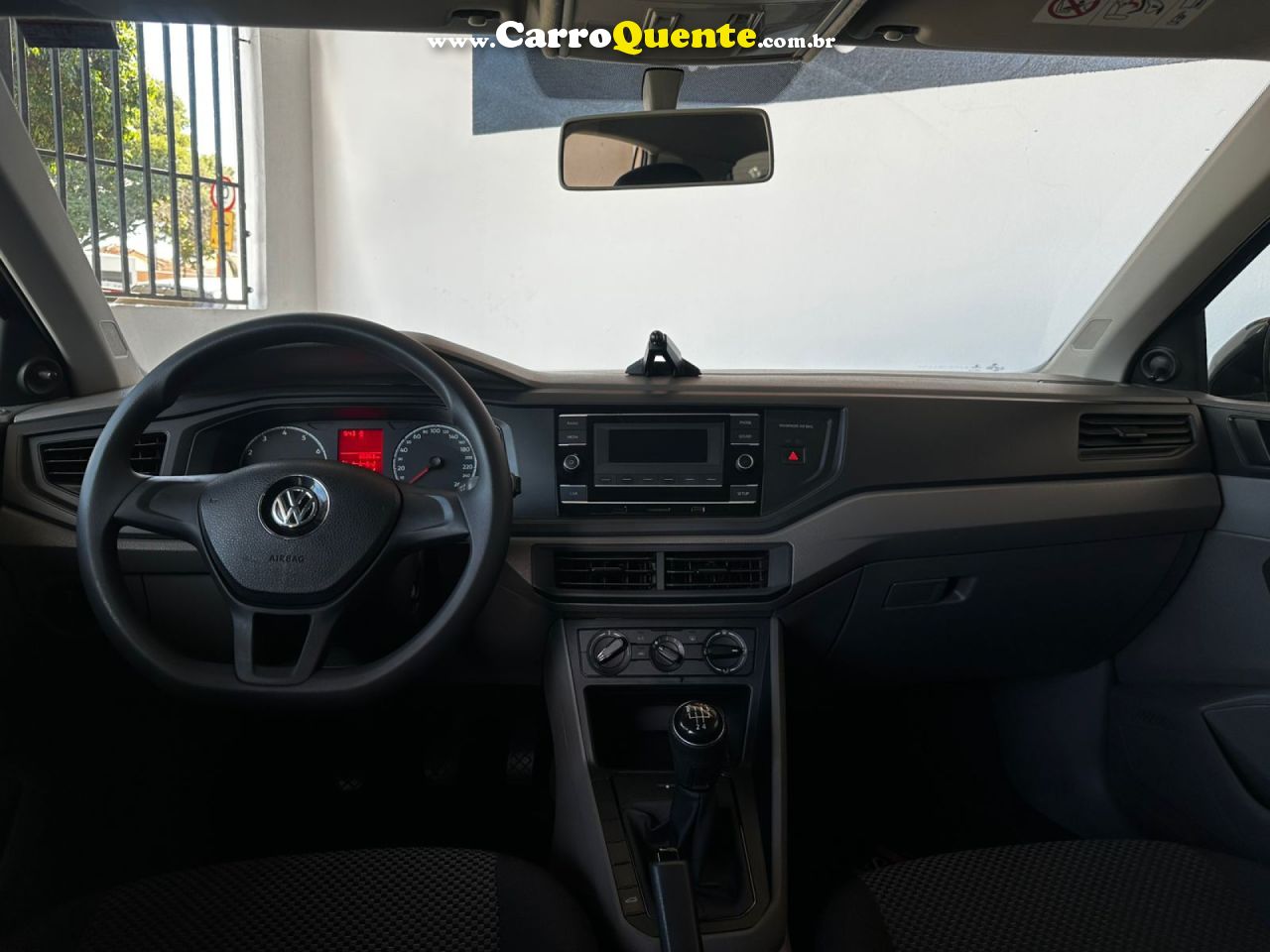 VOLKSWAGEN   POLO 1.0 FLEX 12V 5P   PRETO 2018 1.0 FLEX - Loja