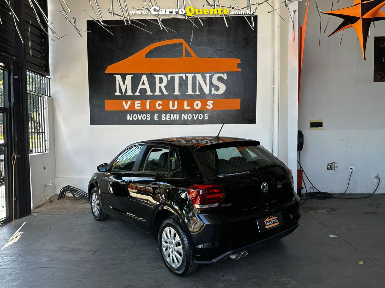 VOLKSWAGEN   POLO 1.0 FLEX 12V 5P   PRETO 2018 1.0 FLEX - Loja