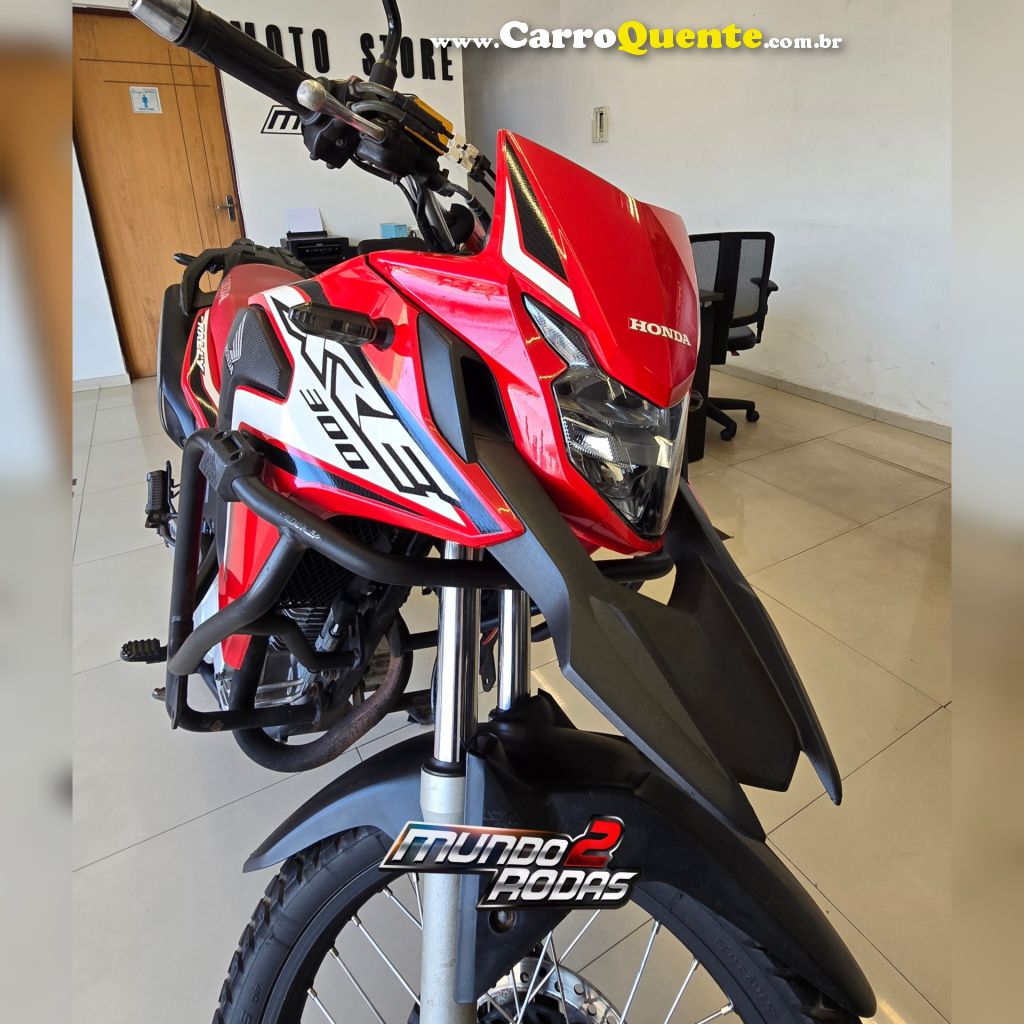 HONDA   XRE 300 RALLY FLEX   VERMELHO 2019 0.3 GASOLINA - Loja