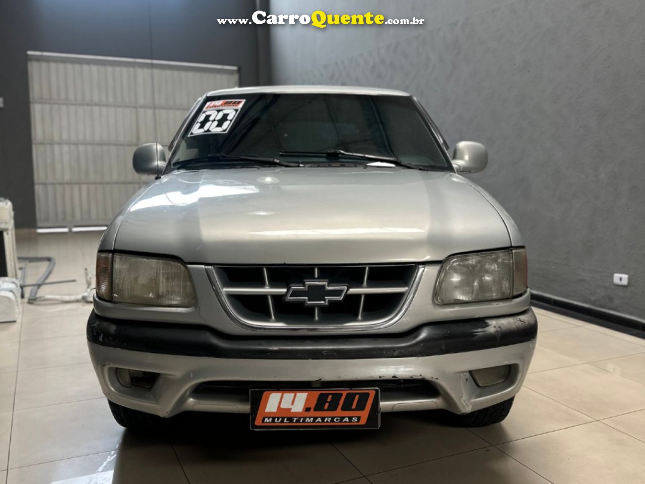 CHEVROLET   S10 BLAZER 2.4 MPFI 8V 128CV 4P   PRATA 2000 2.4 GASOLINA - Loja