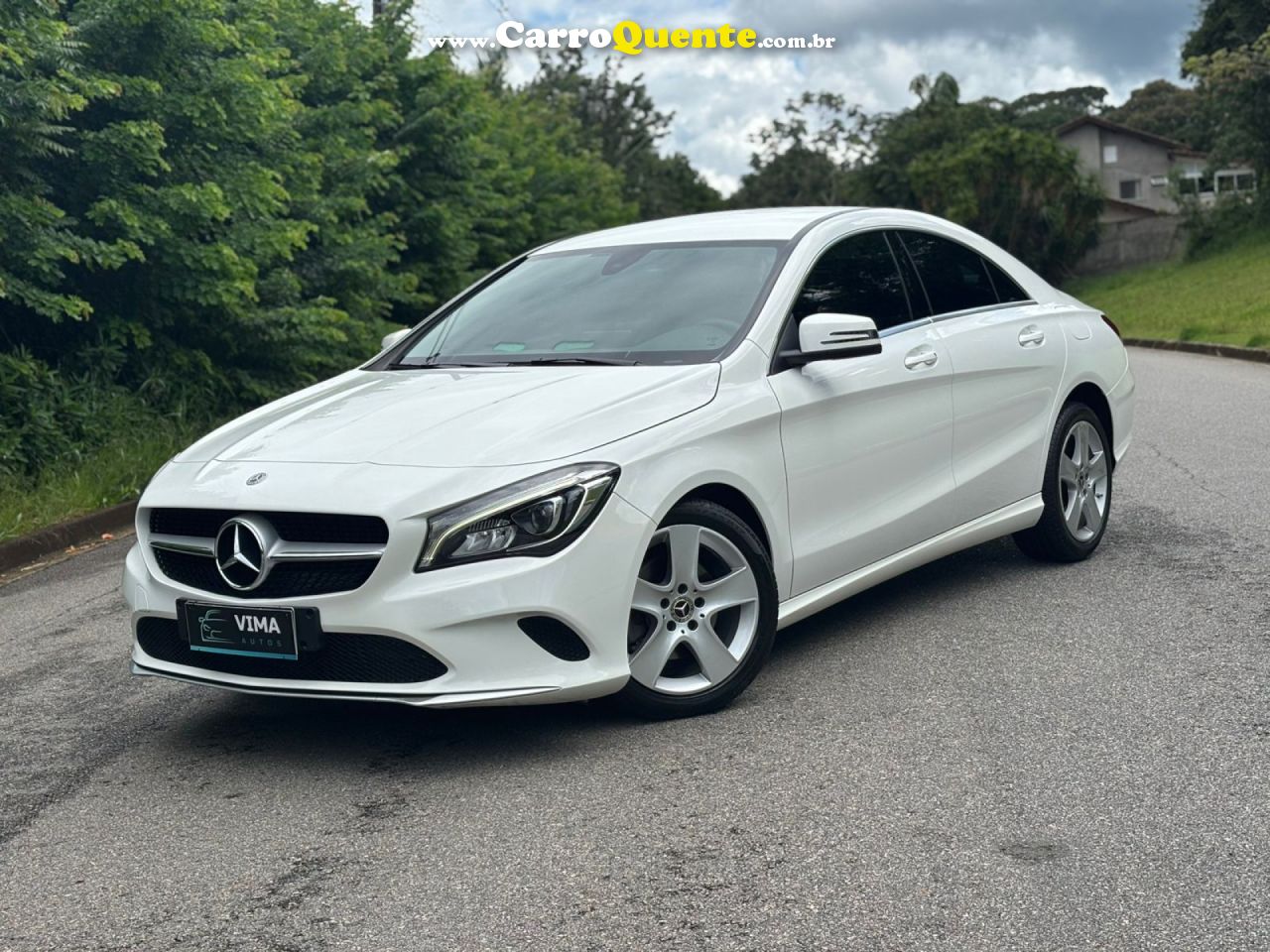 MERCEDES-BENZ   CLA 180 1.6 CGI GASOLINA 7G-DCT   BRANCO 2018 1.6 GASOLINA - Loja