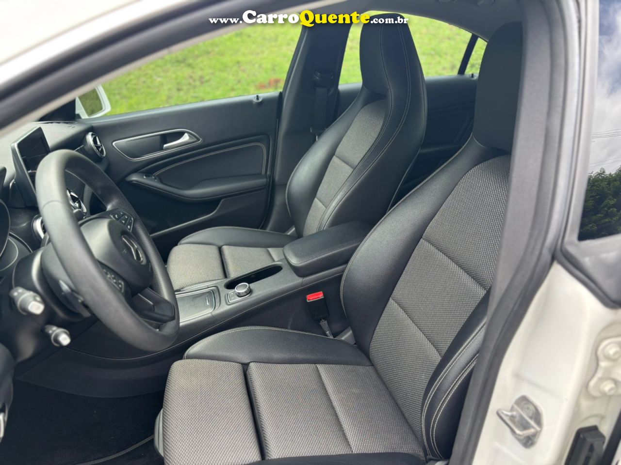 MERCEDES-BENZ   CLA 180 1.6 CGI GASOLINA 7G-DCT   BRANCO 2018 1.6 GASOLINA - Loja