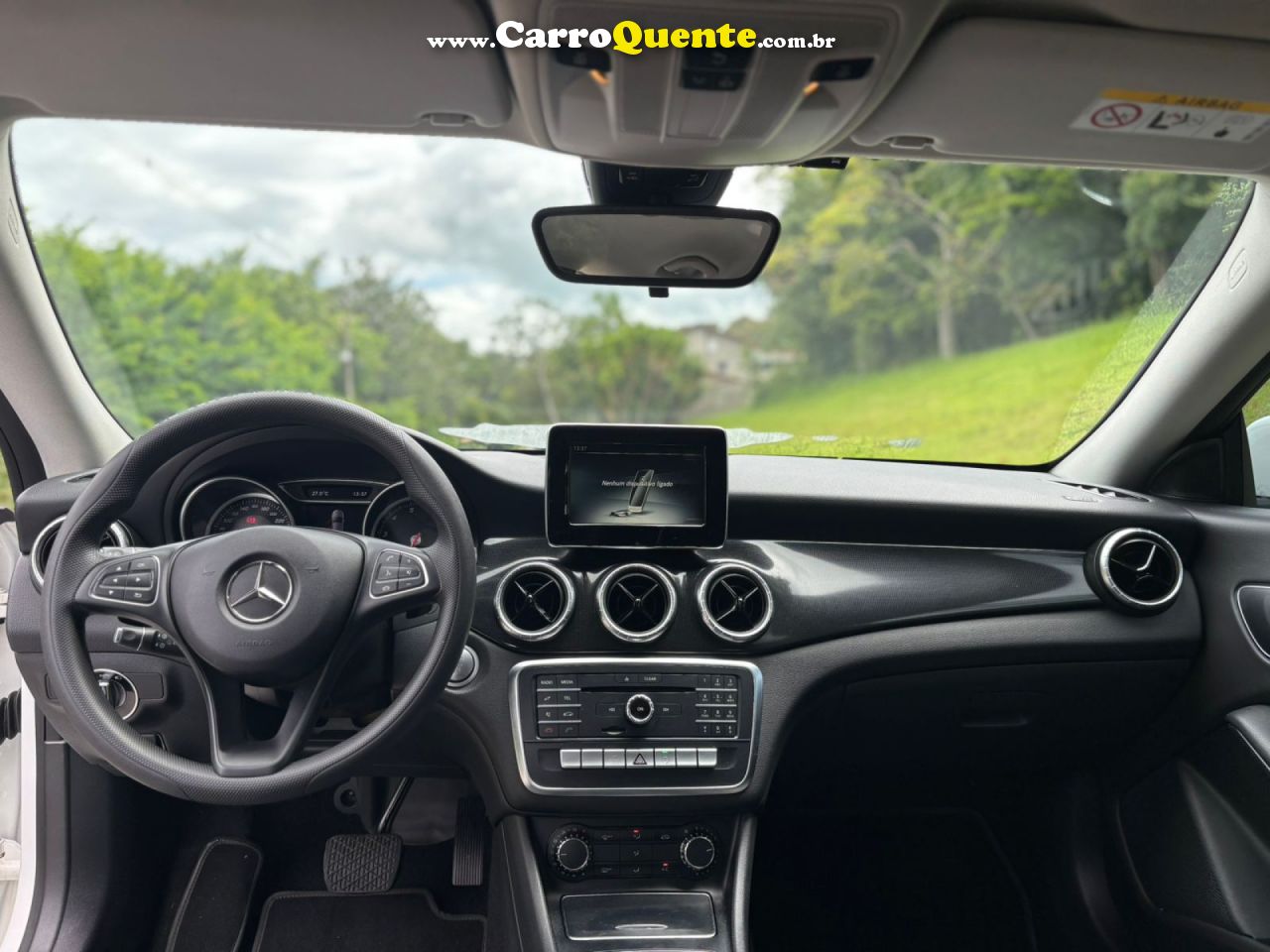 MERCEDES-BENZ   CLA 180 1.6 CGI GASOLINA 7G-DCT   BRANCO 2018 1.6 GASOLINA - Loja