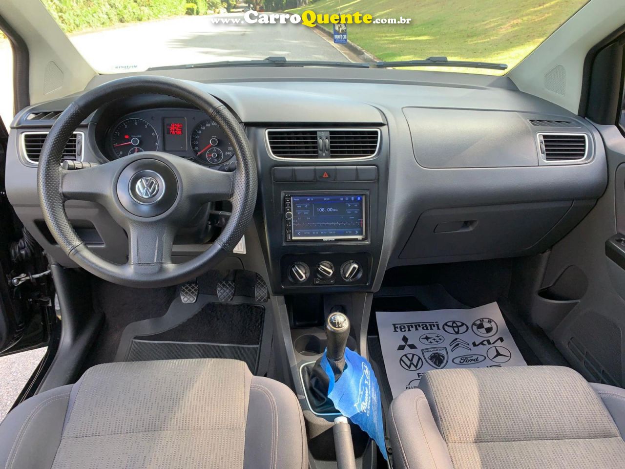 VOLKSWAGEN   FOX 1.6 MI TOTAL FLEX 8V 5P   PRETO 2013 1.6 FLEX - Loja
