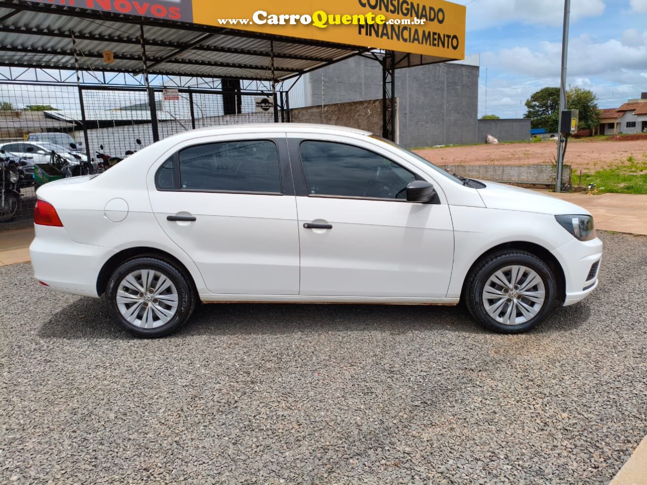 VOLKSWAGEN   VOYAGE 1.6 MSI FLEX 8V 4P   BRANCO 2022 1.6 FLEX - Loja