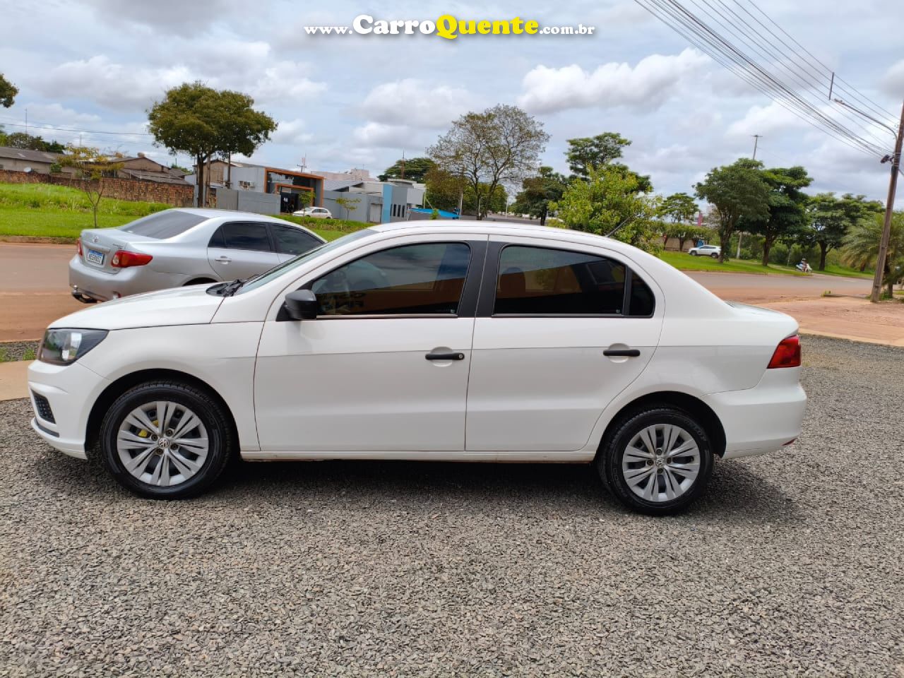 VOLKSWAGEN   VOYAGE 1.6 MSI FLEX 8V 4P   BRANCO 2022 1.6 FLEX - Loja