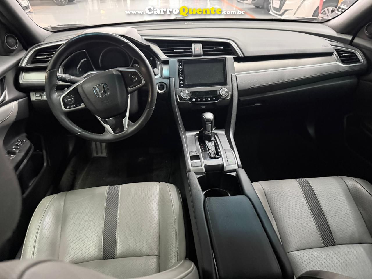 HONDA   CIVIC SEDAN EX 2.0 FLEX 16V AUT.4P   CINZA 2021 2.0 FLEX - Loja