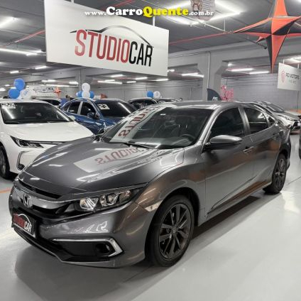 HONDA   CIVIC SEDAN EX 2.0 FLEX 16V AUT.4P   CINZA 2021 2.0 FLEX