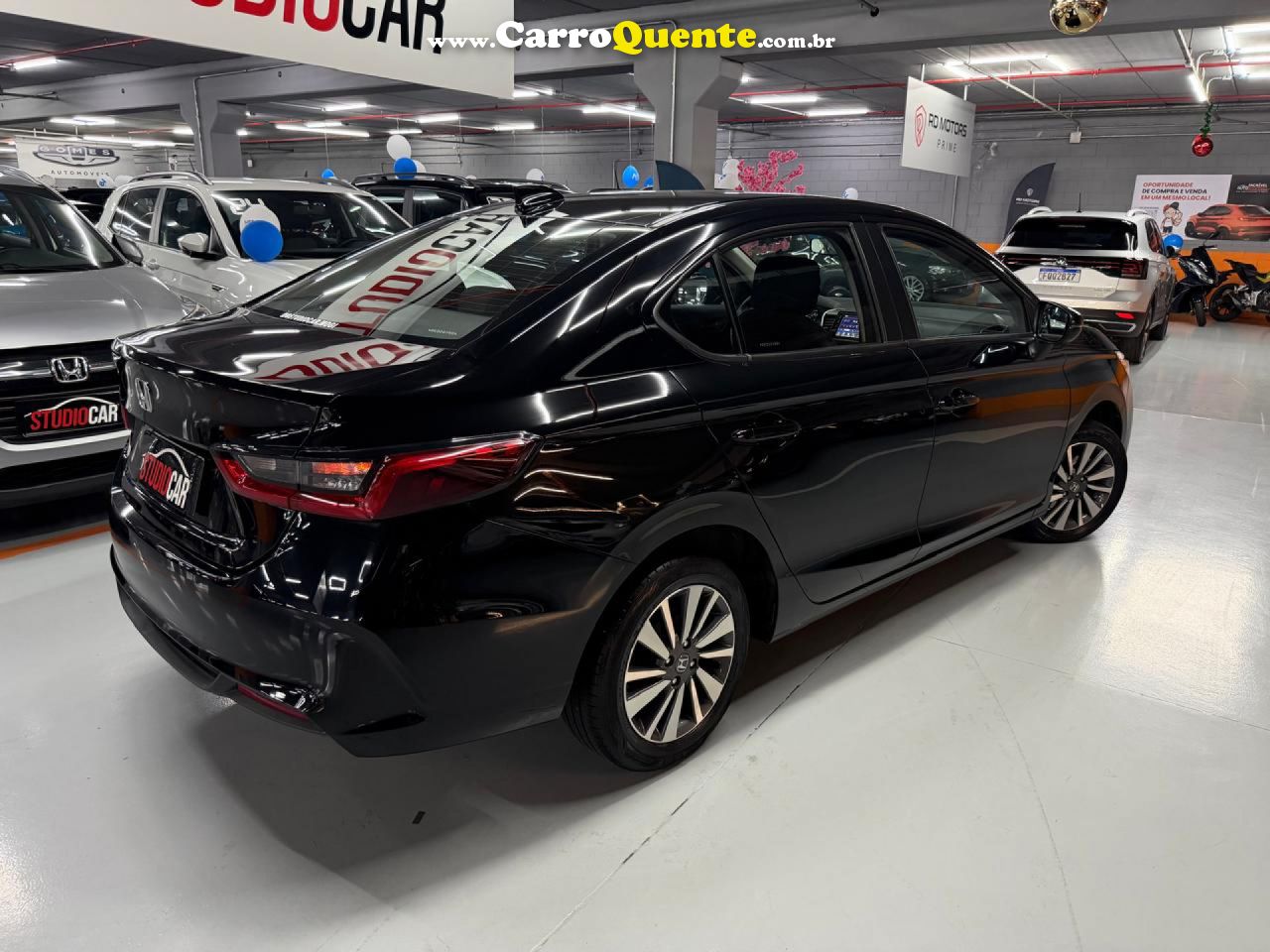 HONDA   CITY SEDAN LX 1.5 FLEX 16V 4P AUT.   PRETO 2025 1.5 FLEX - Loja
