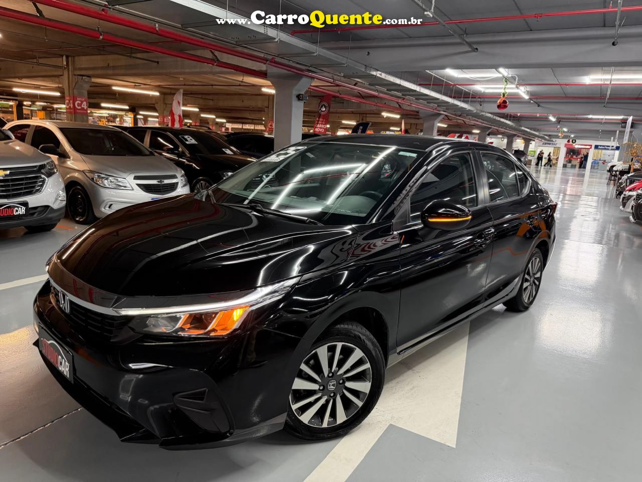 HONDA   CITY SEDAN LX 1.5 FLEX 16V 4P AUT.   PRETO 2025 1.5 FLEX - Loja